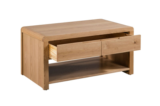 Madeleine Coffee Table – Solid Oak with Storage - Luminex FurnitureCoffee TableCUR303