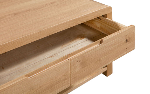 Madeleine Coffee Table – Solid Oak with Storage - Luminex FurnitureCoffee TableCUR303