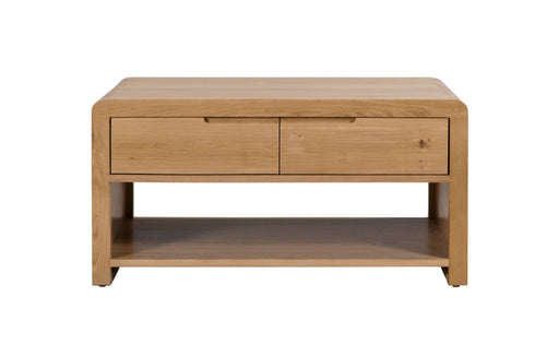 Madeleine Coffee Table – Solid Oak with Storage - Luminex FurnitureCoffee TableCUR303
