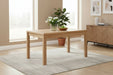 Madeleine Curved Solid White Oak Extending Dining Table - Luminex FurnitureDining TableCUR301