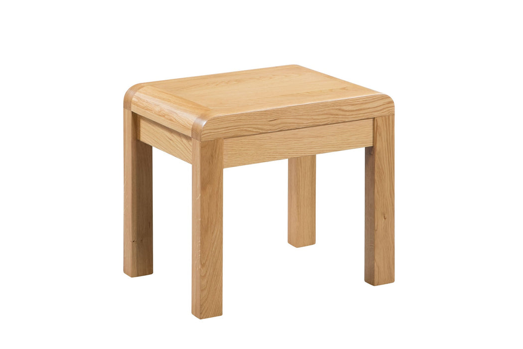 Madeleine Dressing Table & Stool – Solid Oak, 2 Drawers - Luminex FurnitureDressing TableCUR206