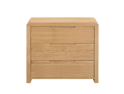 Madeleine Oak 3 Drawer Chest - Luminex FurnitureChest of drawersCUR202