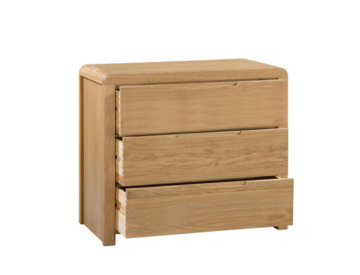 Madeleine Oak 3 Drawer Chest - Luminex FurnitureChest of drawersCUR202
