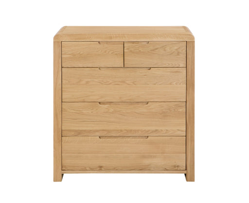 Madeleine Oak 3+2 Drawer Chest - Luminex FurnitureChest of drawersCUR203