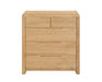 Madeleine Oak 3+2 Drawer Chest - Luminex FurnitureChest of drawersCUR203