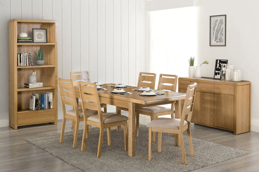 Madeleine Oak Extending Dining Table - Luminex FurnitureDining TableCUR301