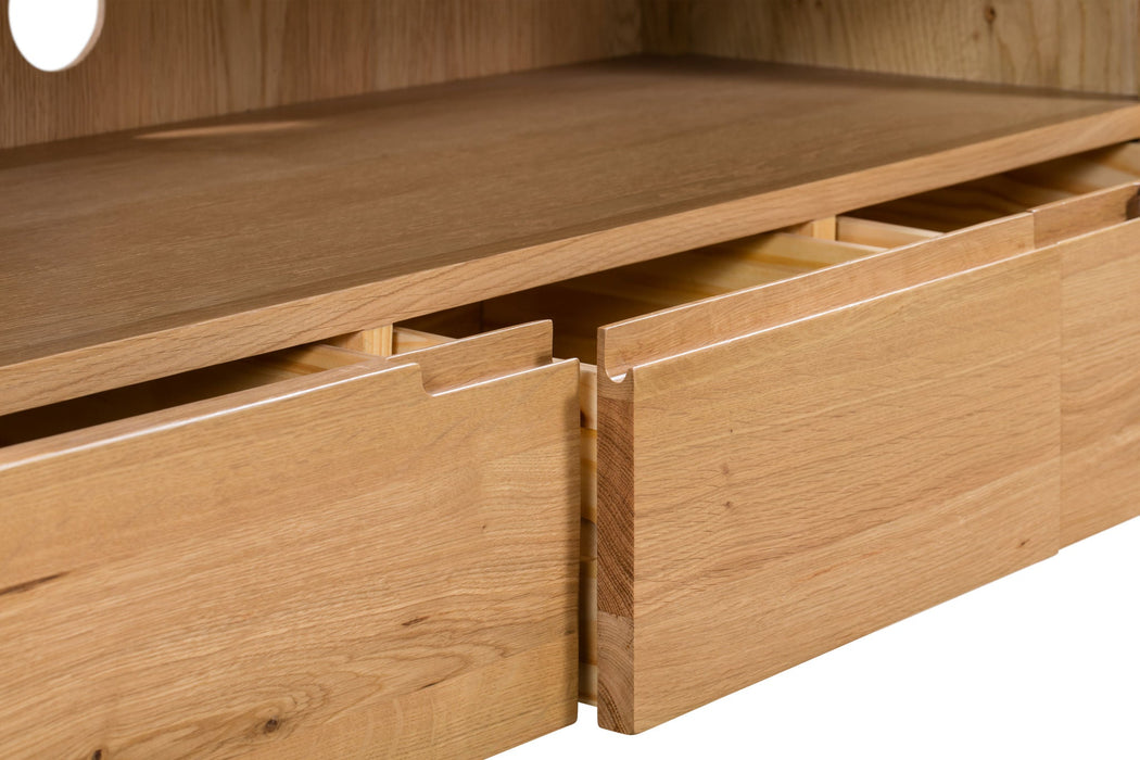 Madeleine TV Unit – Solid Oak - Luminex FurnitureTV UnitCUR306