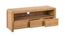Madeleine TV Unit – Solid Oak - Luminex FurnitureTV UnitCUR306