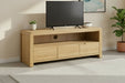 Madeleine TV Unit with Drawers – Curved Solid Oak - Luminex FurnitureTV UnitCUR306