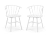 Maeva Spindle Back Dining Chairs – Set of 2 - Luminex FurnitureChairsMOD311