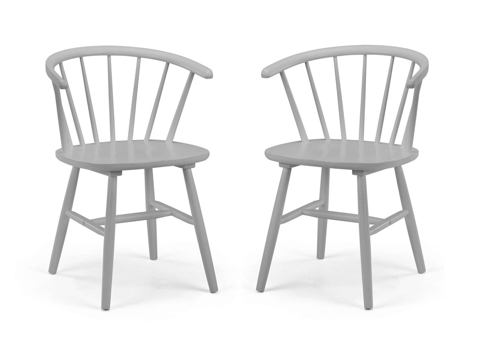 Maeva Spindle Back Dining Chairs – Set of 2 - Luminex FurnitureChairsMOD333