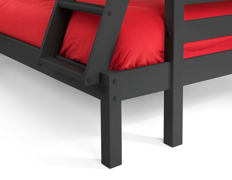Magic Meadow Triple Sleeper Bunk Bed – Anthracite - Luminex FurnitureBunk BedMER003