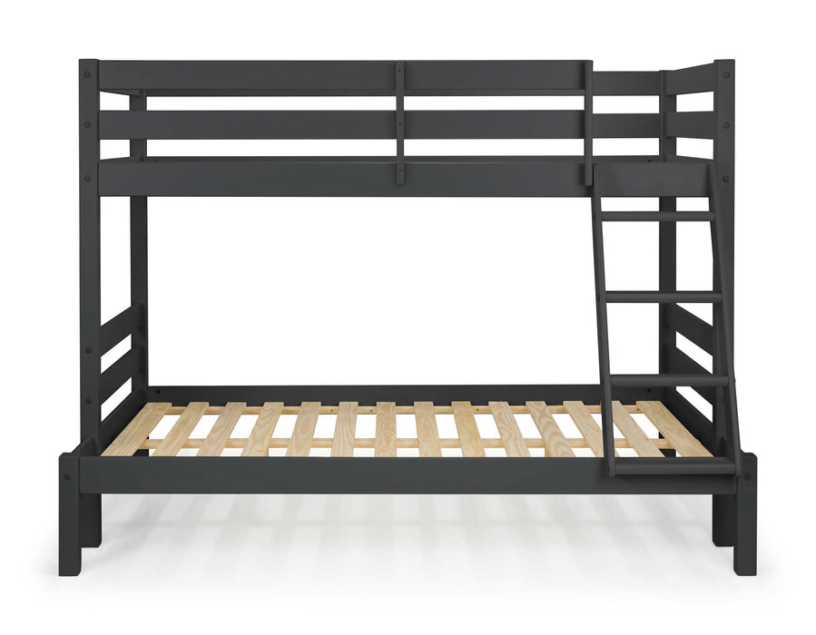 Magic Meadow Triple Sleeper Bunk Bed – Anthracite - Luminex FurnitureBunk BedMER003