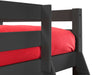 Magic Meadow Triple Sleeper Bunk Bed – Anthracite - Luminex FurnitureBunk BedMER003