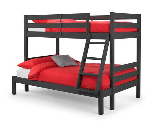 Magic Meadow Triple Sleeper Bunk Bed – Anthracite - Luminex FurnitureBunk BedMER003