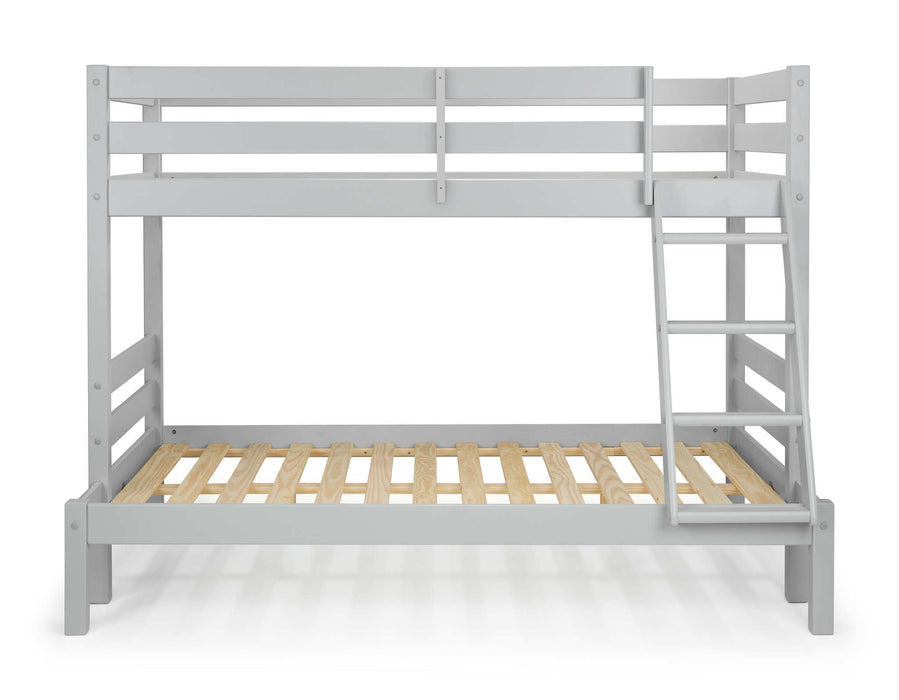 Magic Meadow Triple Sleeper Bunk Bed – Dove Grey - Luminex FurnitureBunk BedMER002