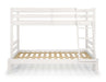 Magic Meadow Triple Sleeper Bunk Bed – Surf White - Luminex FurnitureBunk BedMER001