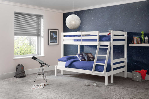 Magic Meadow Triple Sleeper Bunk Bed – Surf White - Luminex FurnitureBunk BedMER001