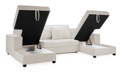 Magnolia Sofa Bed Beige Universal Corner – Sofa Bed & Storage - Luminex FurnitureSofasmilan_beige_u_shape