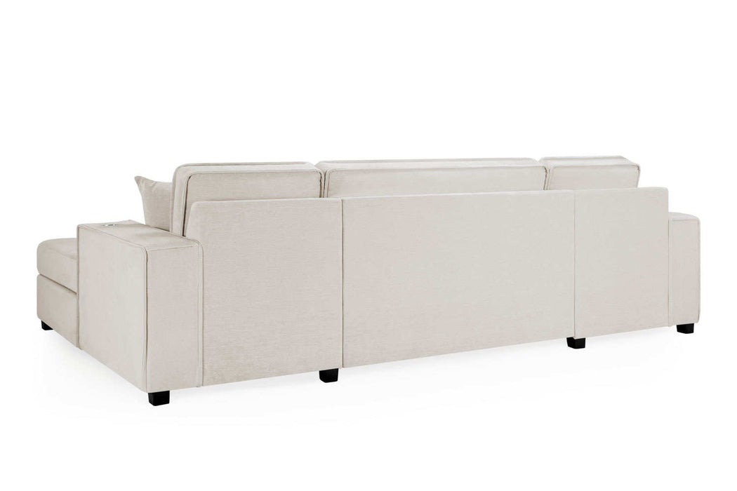 Magnolia Sofa Bed Beige Universal Corner – Sofa Bed & Storage - Luminex FurnitureSofasmilan_beige_u_shape