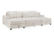 Magnolia Sofa Bed Beige Universal Corner – Sofa Bed & Storage - Luminex FurnitureSofasmilan_beige_u_shape