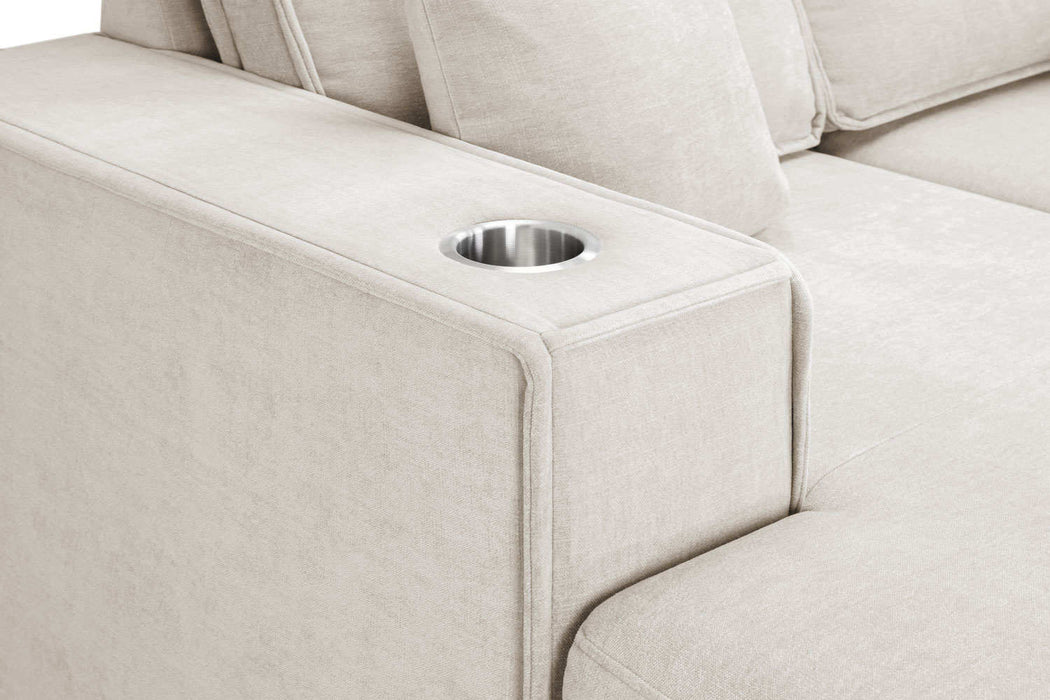 Magnolia Sofa Bed Beige Universal Corner – Sofa Bed & Storage - Luminex FurnitureSofasmilan_beige_u_shape
