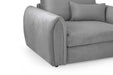 Malvern Grey Armchair – Chenille Upholstery - Luminex FurnitureOccasional Chairsmirabel_grey_armchair
