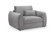 Malvern Grey Armchair – Chenille Upholstery - Luminex FurnitureOccasional Chairsmirabel_grey_armchair