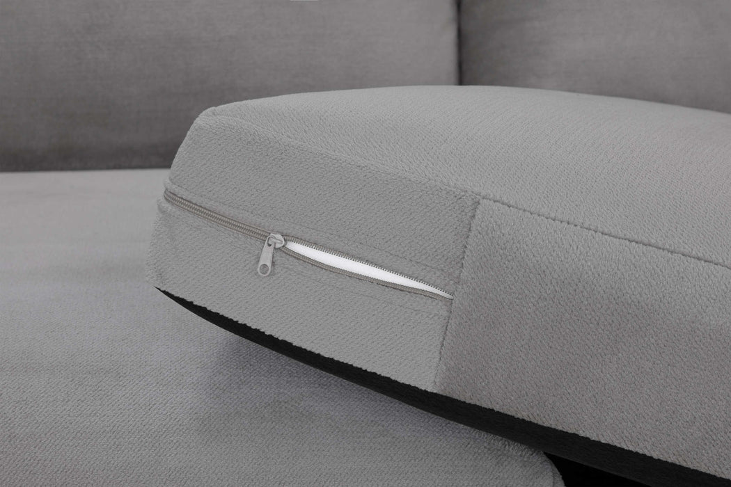 Malvern Grey Right Hand Corner Sofa – 4 Seater Chenille - Luminex FurnitureSofasmirabel_sofa_grey_right_hand_corner