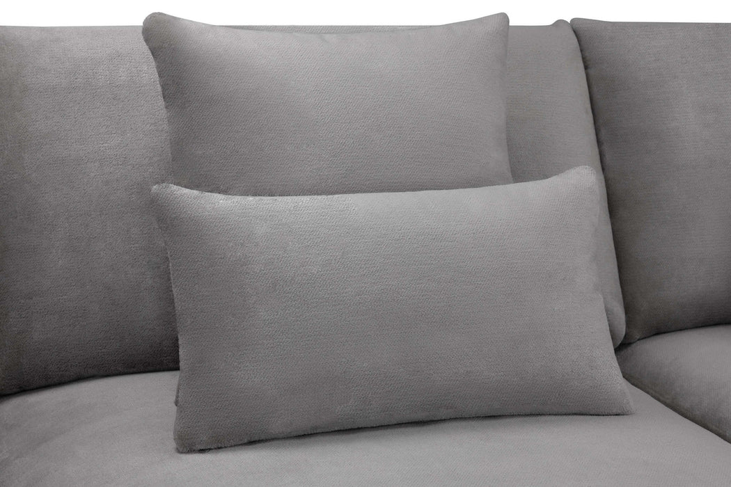 Malvern Grey Right Hand Corner Sofa – 4 Seater Chenille - Luminex FurnitureSofasmirabel_sofa_grey_right_hand_corner