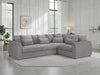 Malvern Grey Right Hand Corner Sofa – 4 Seater Chenille - Luminex FurnitureSofasmirabel_sofa_grey_right_hand_corner
