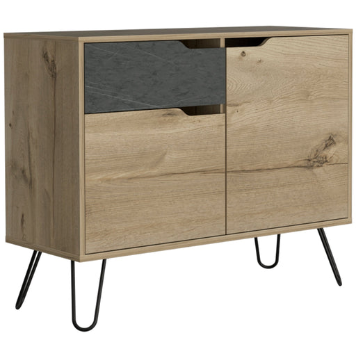 Manhattan Small Sideboard Small - Bleached Pine - LuminexFurnitureSideboardMN915