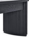 Marigold Fluted Compact Coffee Table - Black - Luminex FurnitureCoffee TableLOU007