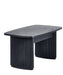 Marigold Fluted Compact Coffee Table - Black - Luminex FurnitureCoffee TableLOU007