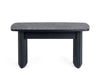Marigold Fluted Compact Coffee Table - Black - Luminex FurnitureCoffee TableLOU007