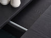 Marigold Fluted Extending Dining Table - Black - Luminex FurnitureDining TableLOU004