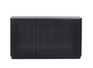 Marigold Fluted Sideboard - Black - Luminex FurnitureSideboardLOU011