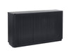 Marigold Fluted Sideboard - Black - Luminex FurnitureSideboardLOU011