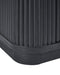 Marigold Fluted Sideboard - Black - Luminex FurnitureSideboardLOU011