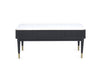 Marigold Fluted Stone Top Coffee Table – Black with Storage - Luminex FurnitureCoffee TableLOU003