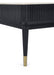 Marigold Fluted Stone Top Coffee Table – Black with Storage - Luminex FurnitureCoffee TableLOU003