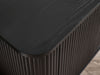 Marigold Fluted TV Unit - Black - Luminex FurnitureTV UnitLOU010
