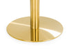 Marissa Round Dining Table – Marble & Gold Pedestal - Luminex FurnitureDining TablePAL201