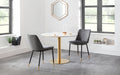 Marissa Round Dining Table – Marble & Gold Pedestal - Luminex FurnitureDining TablePAL201