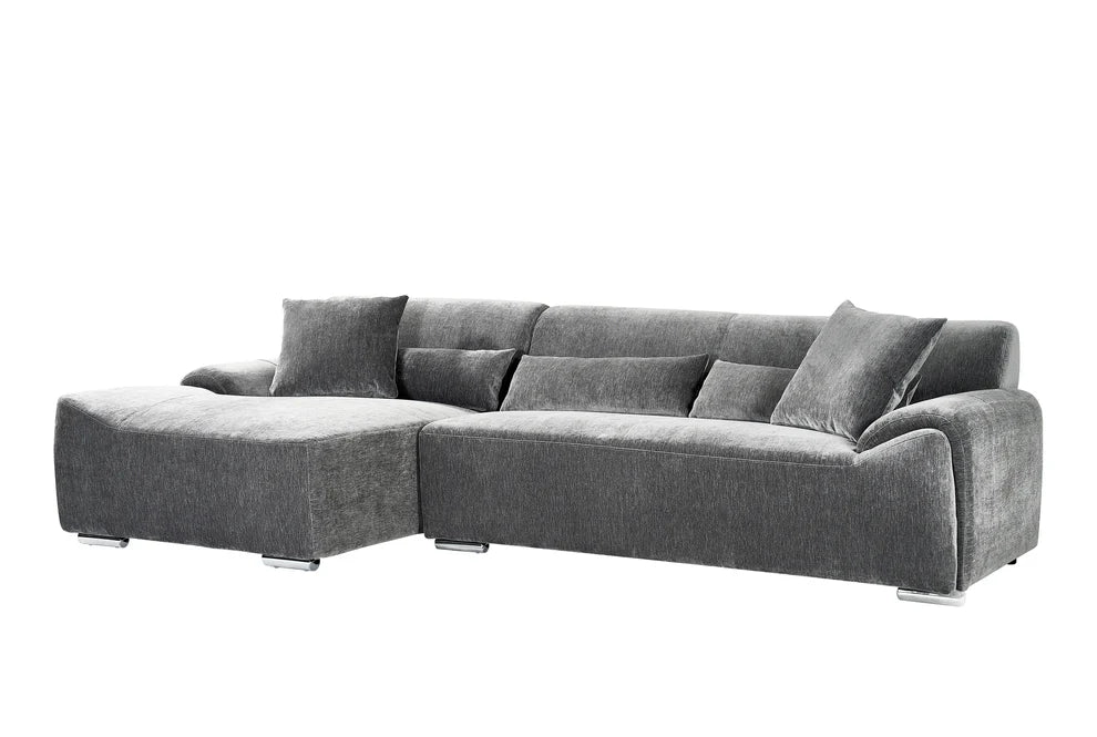 Marlborough Charcoal Left Hand Corner Sofa – 4 Seater - Luminex FurnitureSofasmodena_sofa_charcoal_left_hand