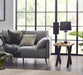 Marlowe Lamp Table - Oak Effect & Black Legs - Luminex FurnitureLamp TableHAR001