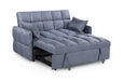 Marquis Grey 2 Seater Sofa Bed – Compact & Stylish - Luminex FurnitureSofasmason_2str_grey