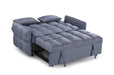 Marquis Grey 2 Seater Sofa Bed – Compact & Stylish - Luminex FurnitureSofasmason_2str_grey