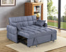 Marquis Grey 2 Seater Sofa Bed – Compact & Stylish - Luminex FurnitureSofasmason_2str_grey