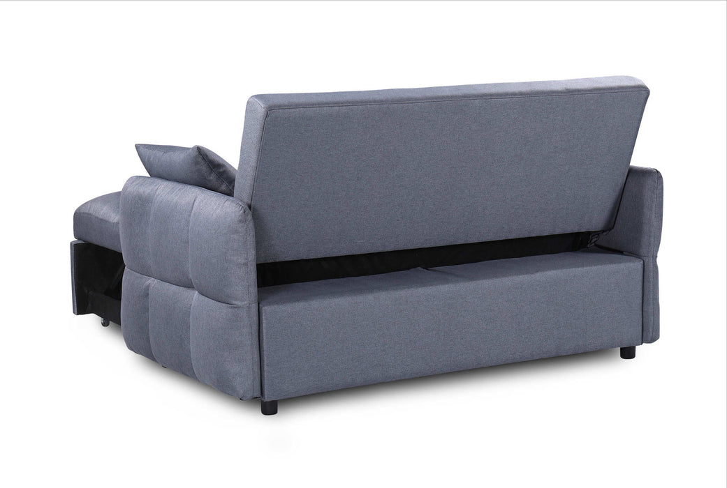 Marquis Grey 2 Seater Sofa Bed – Compact & Stylish - Luminex FurnitureSofasmason_2str_grey